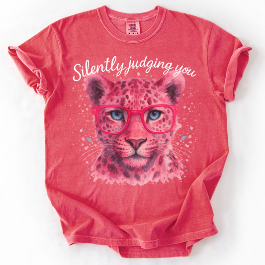 Silently Judging You -  Comfort Colors Relaxed Fit Premium T Shirt