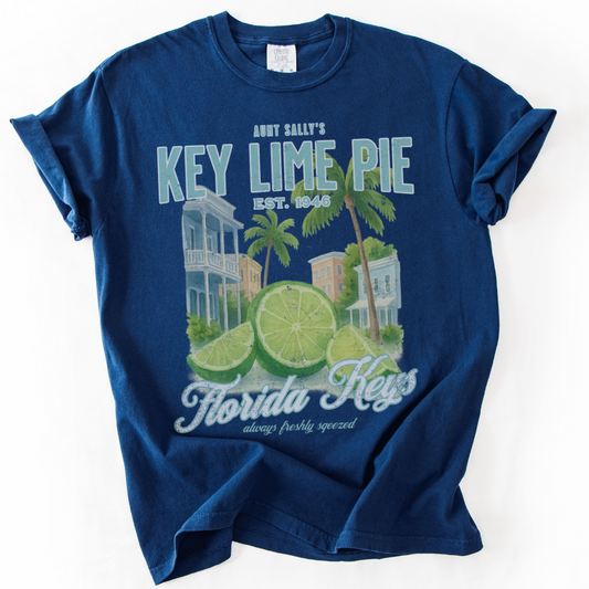 Aunt Sally's Key Lime Pie -  Comfort Colors Relaxed Fit Premium T Shirt