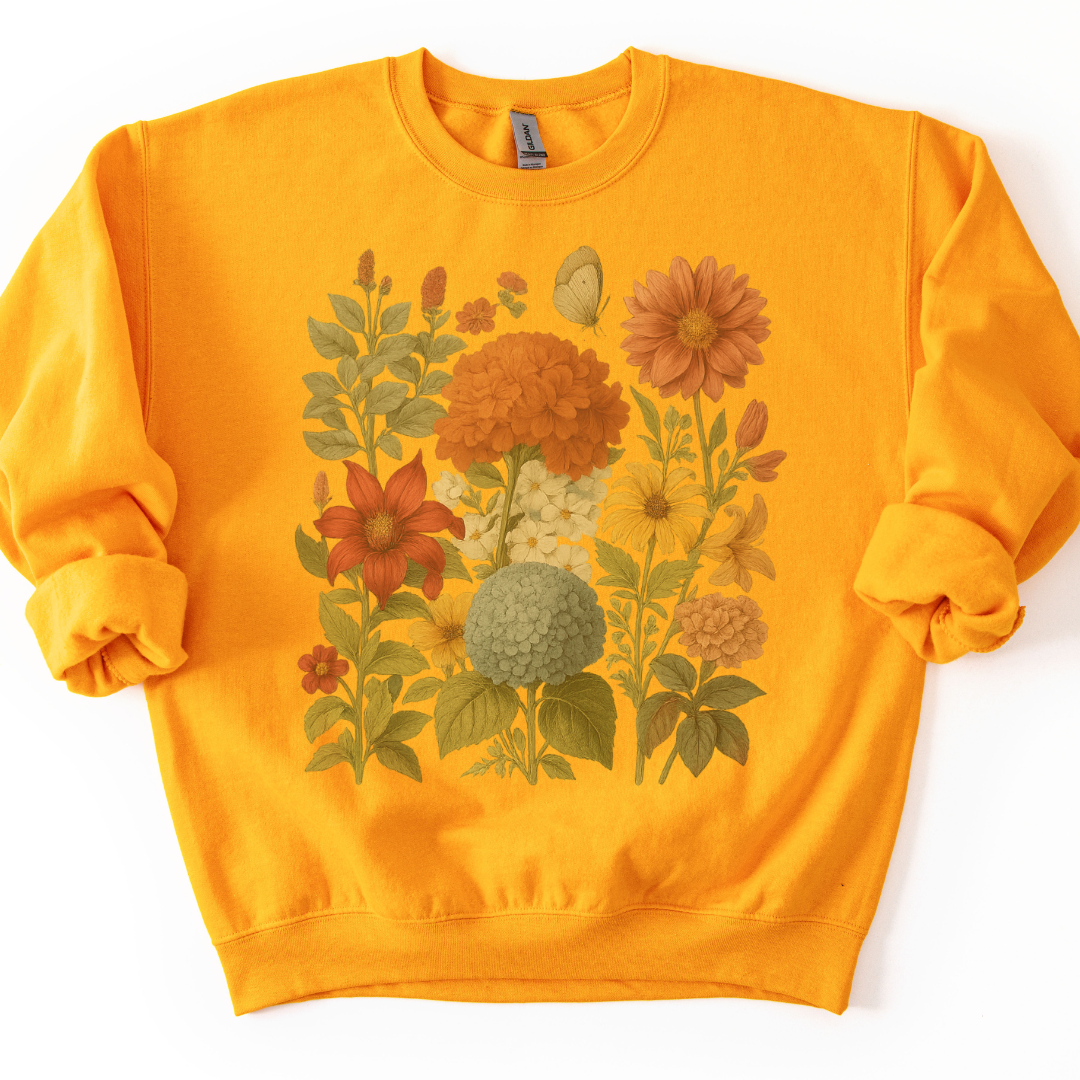 Hydrangea Bloom - Gildan Crewneck Sweatshirt