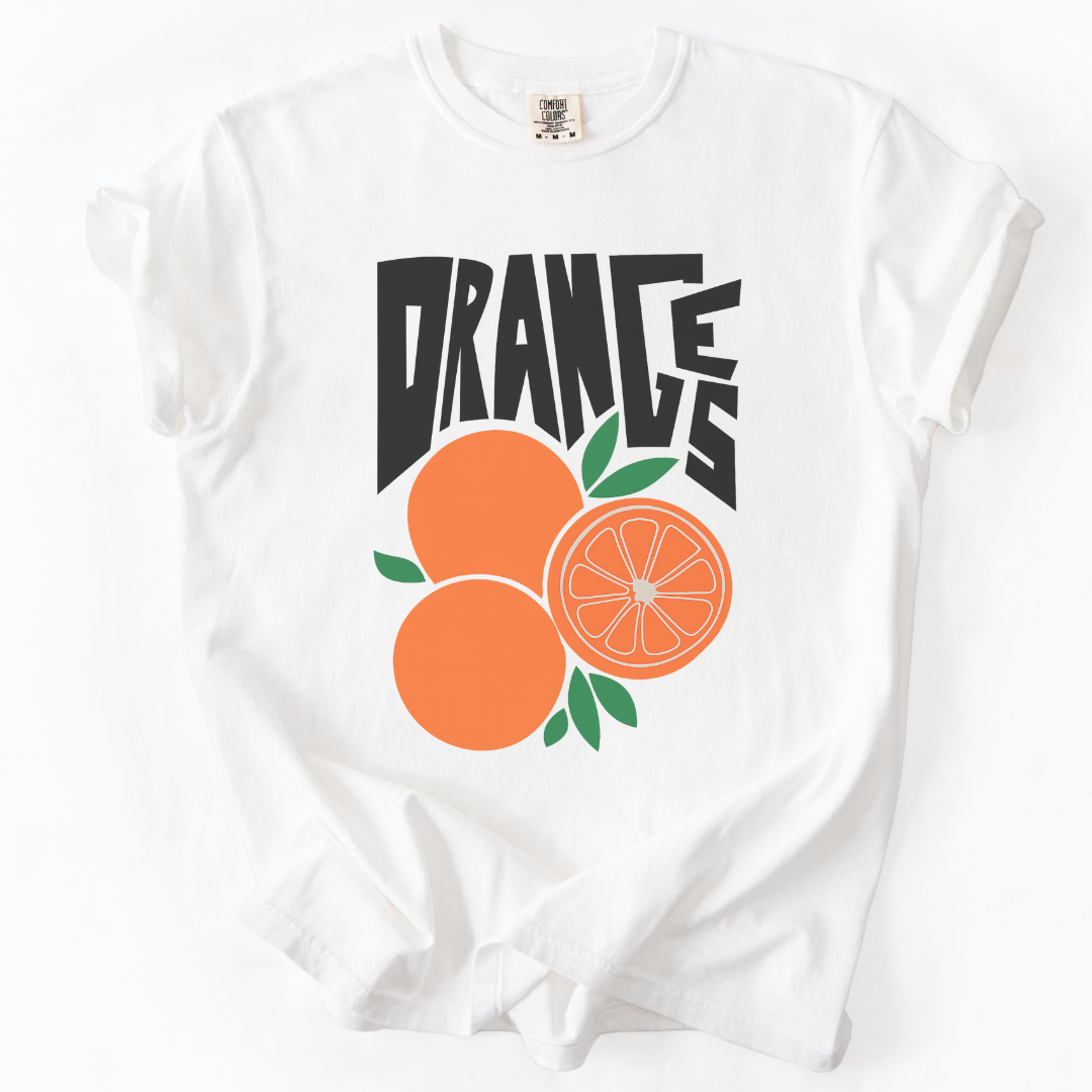 Oranges - Comfort Colors Relaxed Fit Premium T Shirt