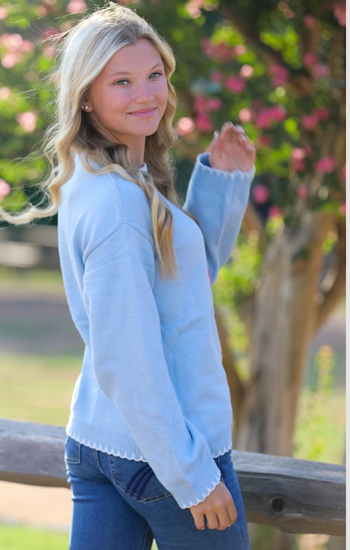 Cherry Knit Sweater