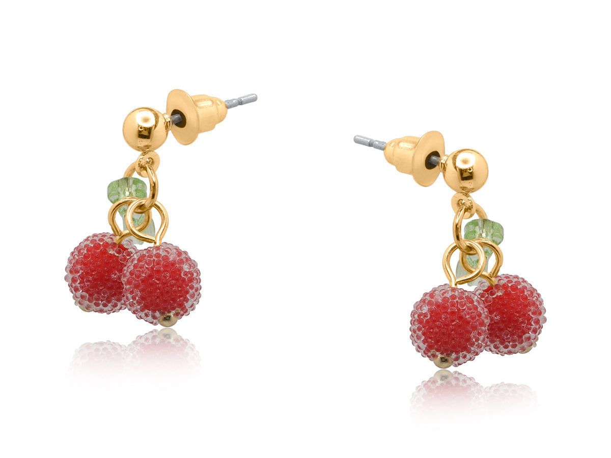Vladimira Frosted Berries Stud Earrings