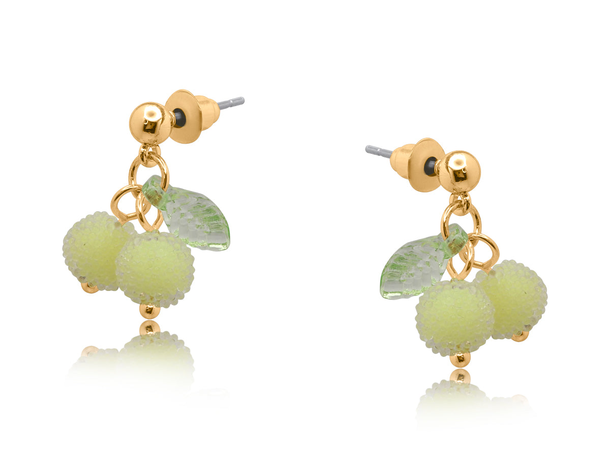 Vladimira Frosted Berries Stud Earrings