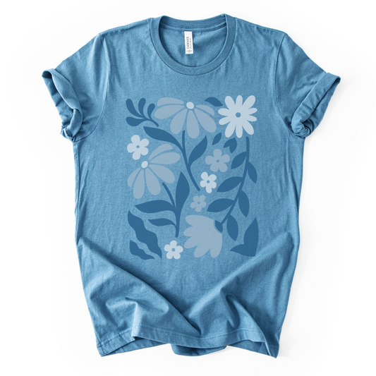 A Life In Bloom - Bella Canvas Super Soft Fitted T Shirt