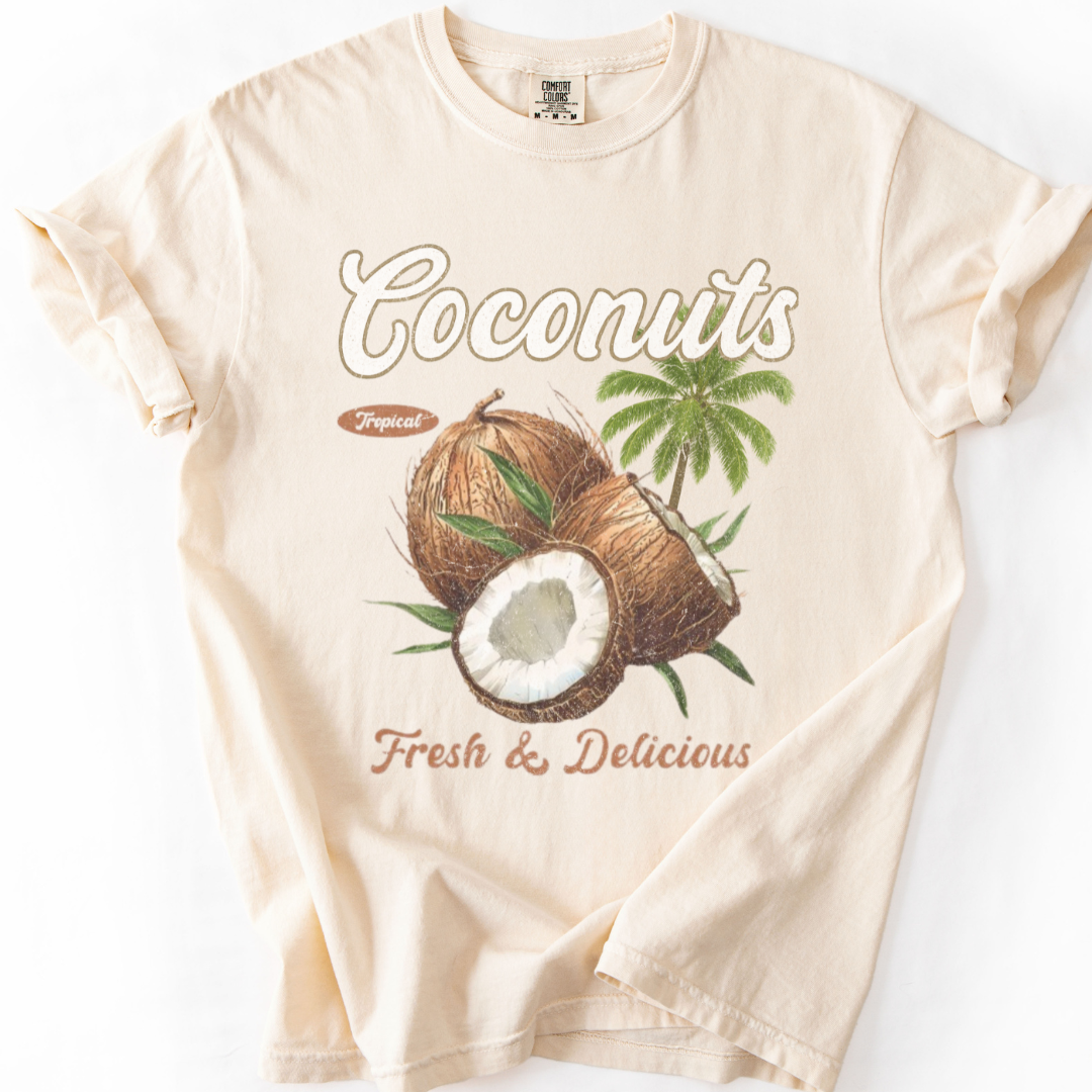 Coconuts - Comfort Colors Relaxed Fit Premium T Shirt