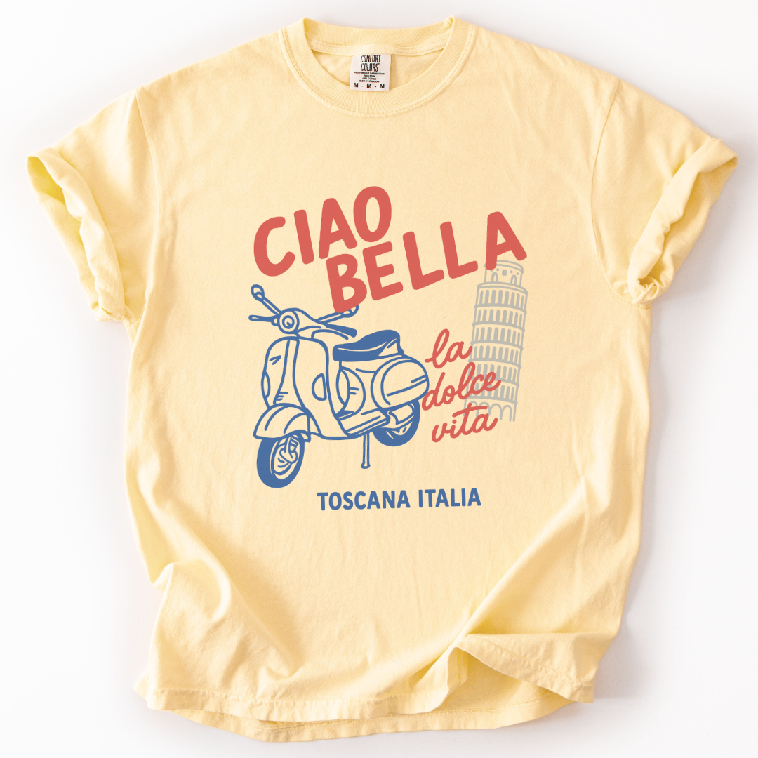 Ciao Bella - Comfort Colors Relaxed Fit Premium T Shirt