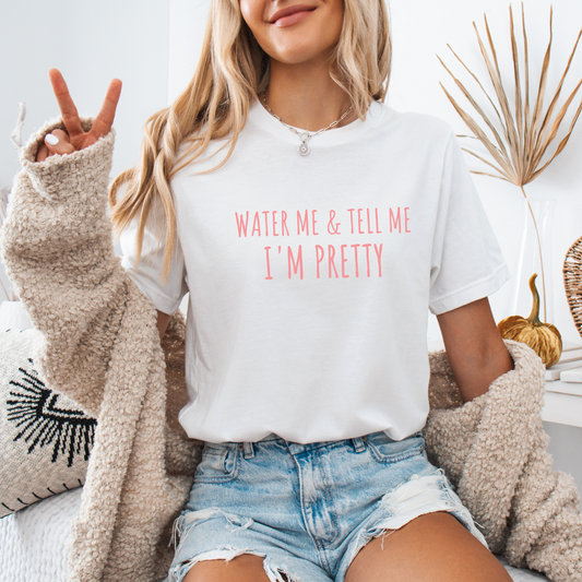 Water Me - Bella Canvas Super Soft Fitted T Shirt