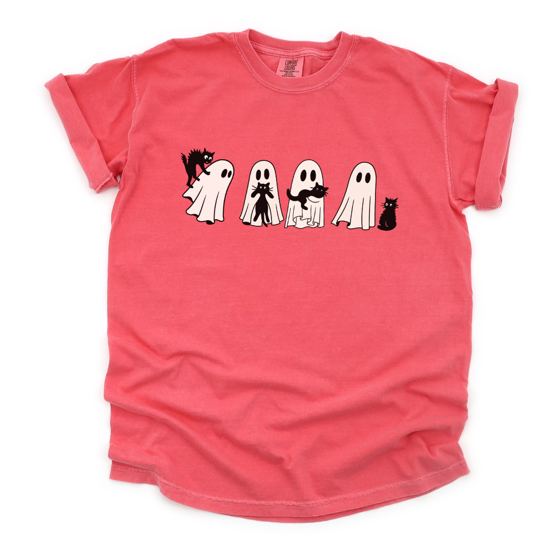 Scaredy Cats - Comfort Colors Relaxed Fit Premium T Shirt
