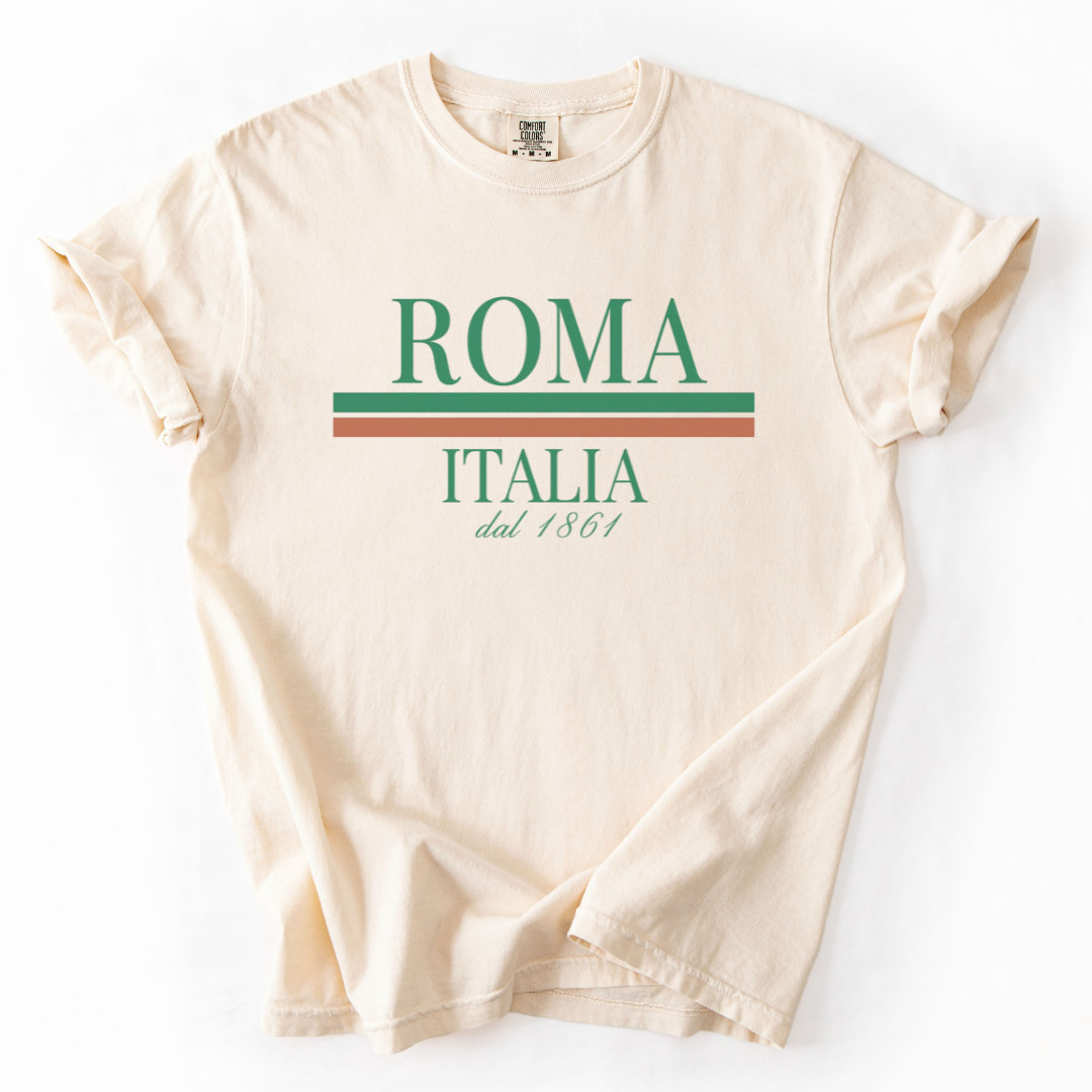 Roma Italia - Comfort Colors Relaxed Fit Premium T Shirt