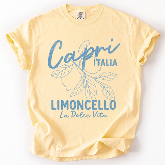 Capri -  Comfort Colors Relaxed Fit Premium T Shirt