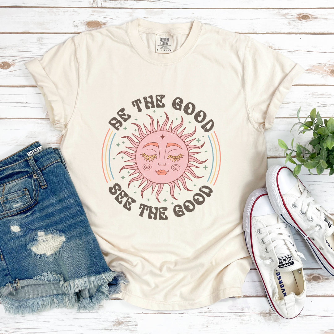 Be The Good See The Good - Comfort Colors Relaxed Fit Premium T Shirt