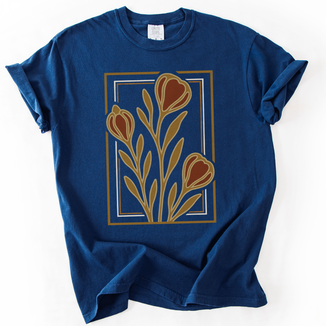 Floraison Noire - Comfort Colors Relaxed Fit Premium T Shirt
