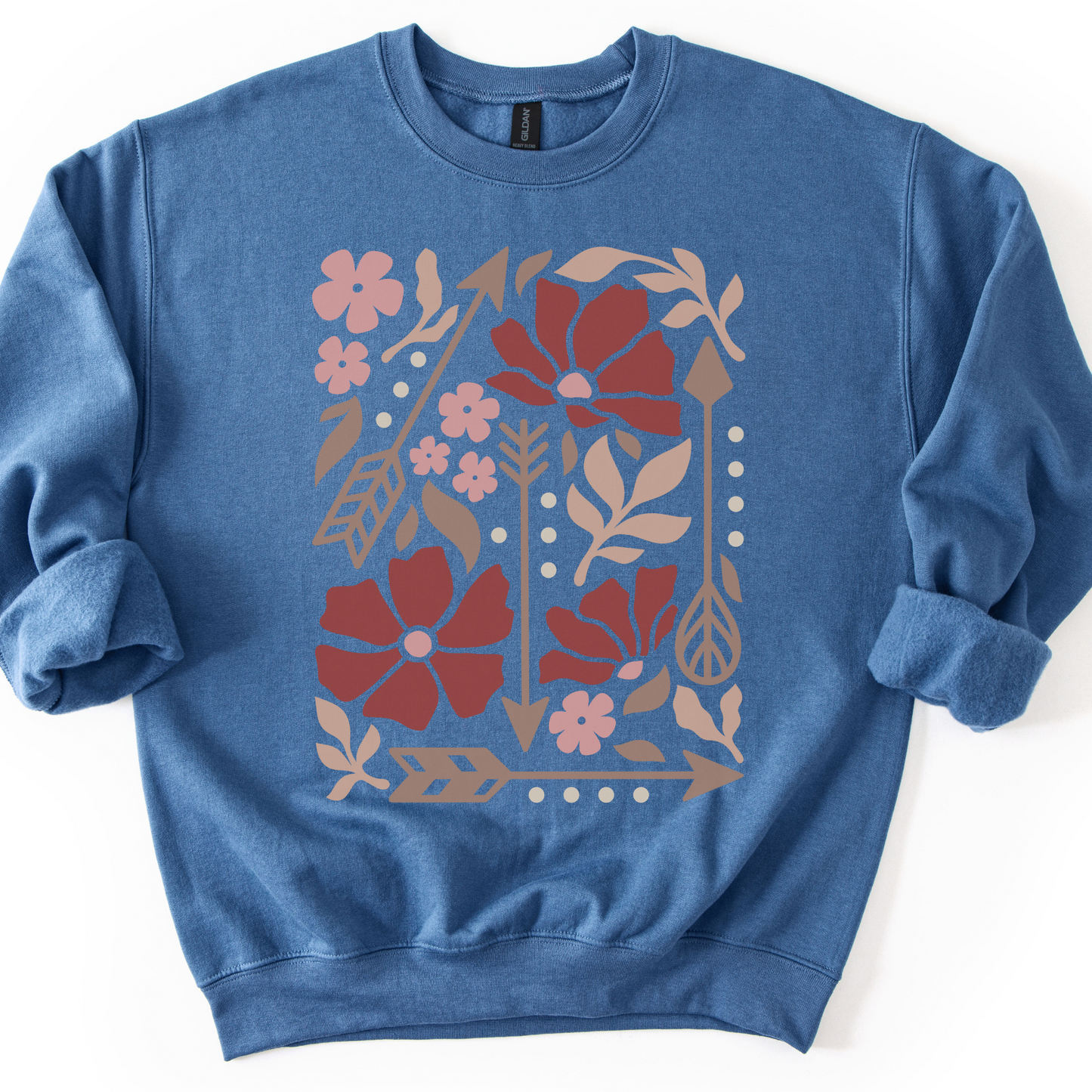 Arrows Of Bohemia - Gildan Crewneck Sweatshirt