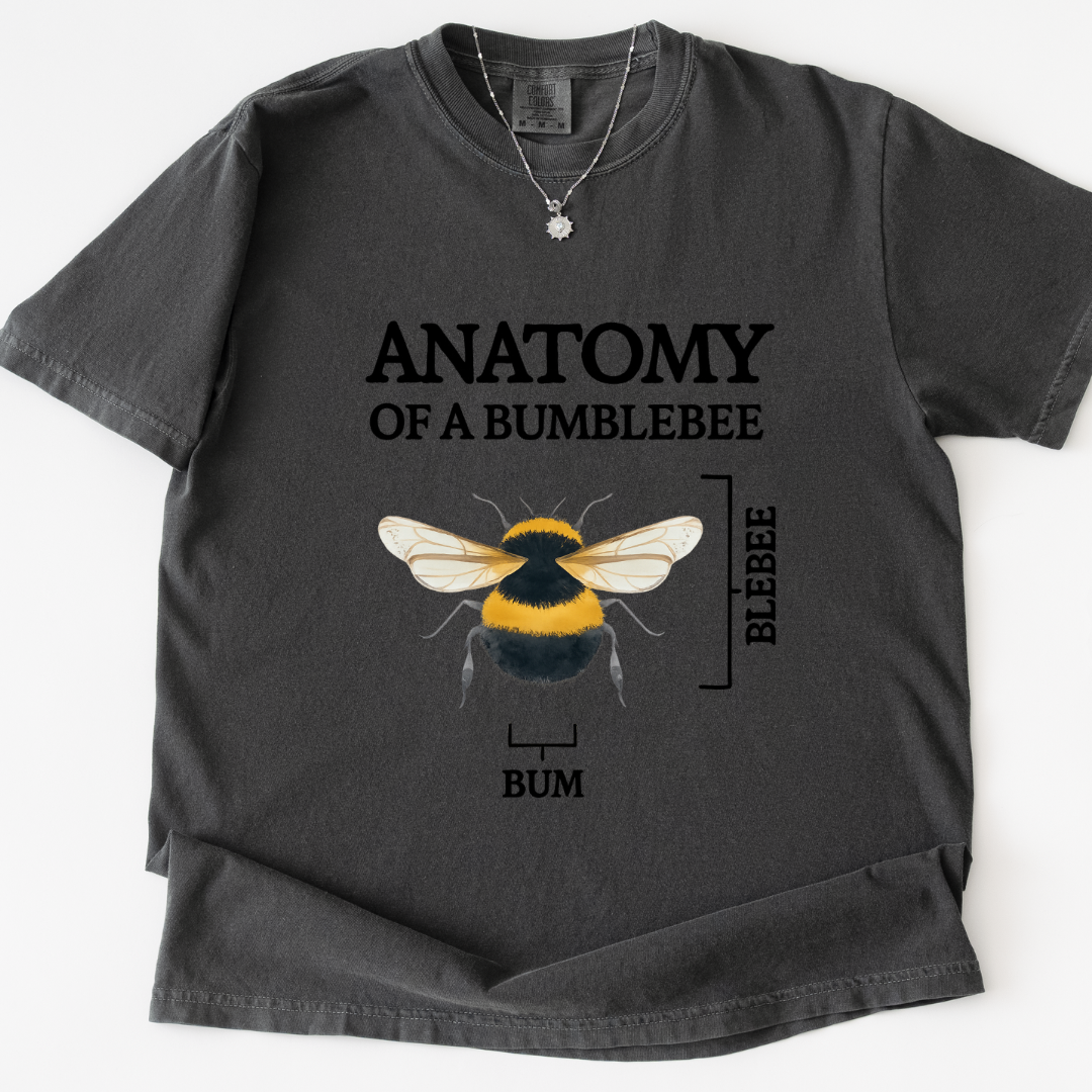 Anatomy Of A Bumblebee - Relaxed Fit Vintage Wash T Shirt