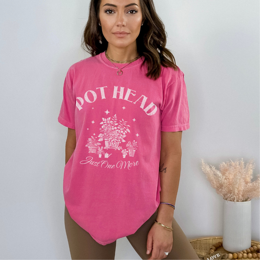 Pot Head - Comfort Colors Relaxed Fit Premium T Shirt