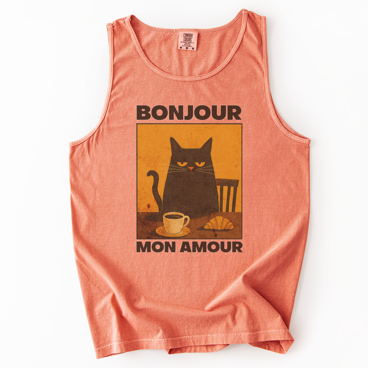 Bonjour Mon Amour - Comfort Colors Premium Tank Top