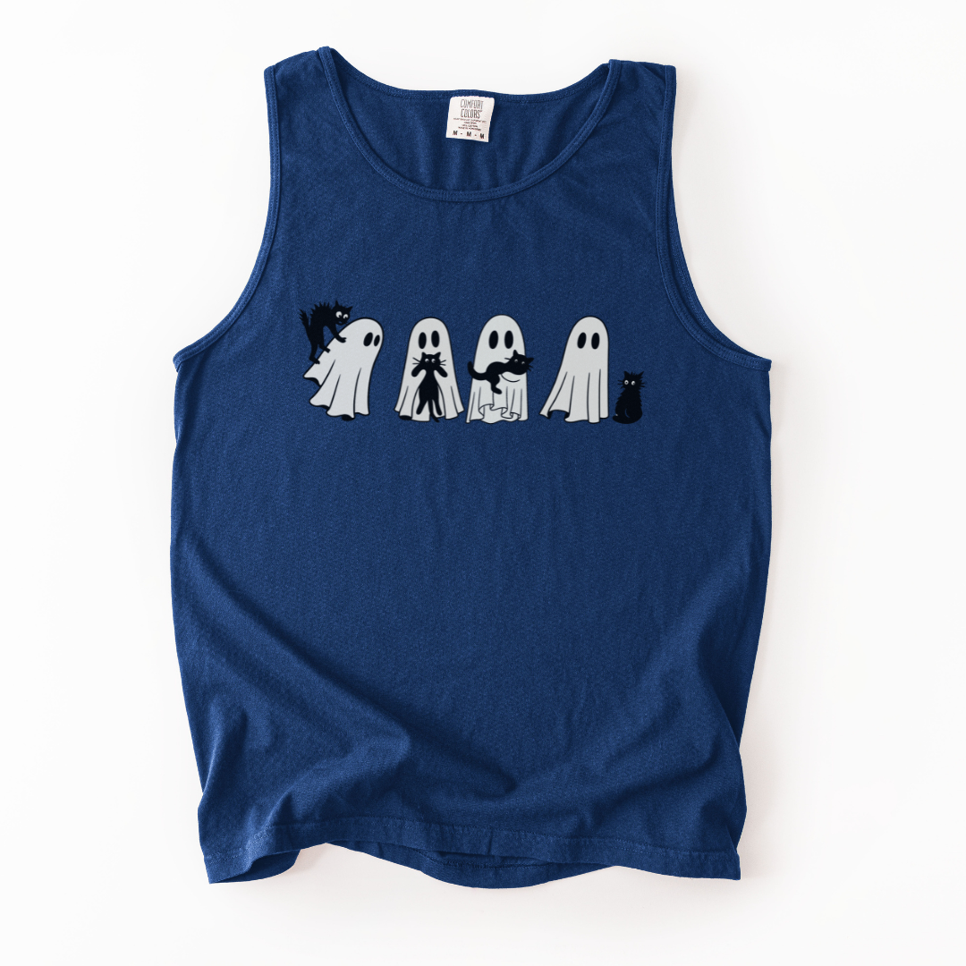 Scaredy Cats - Comfort Colors Premium Tank Top