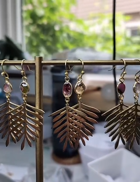 Brass Fern Leaf