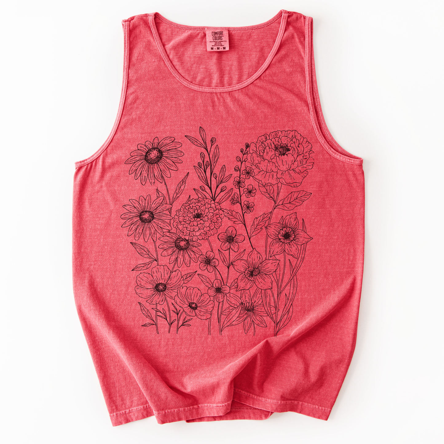 Petal Cartography - Comfort Colors Premium Tank Top