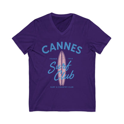 Cannes Surf Club - Short Sleeve V Neck