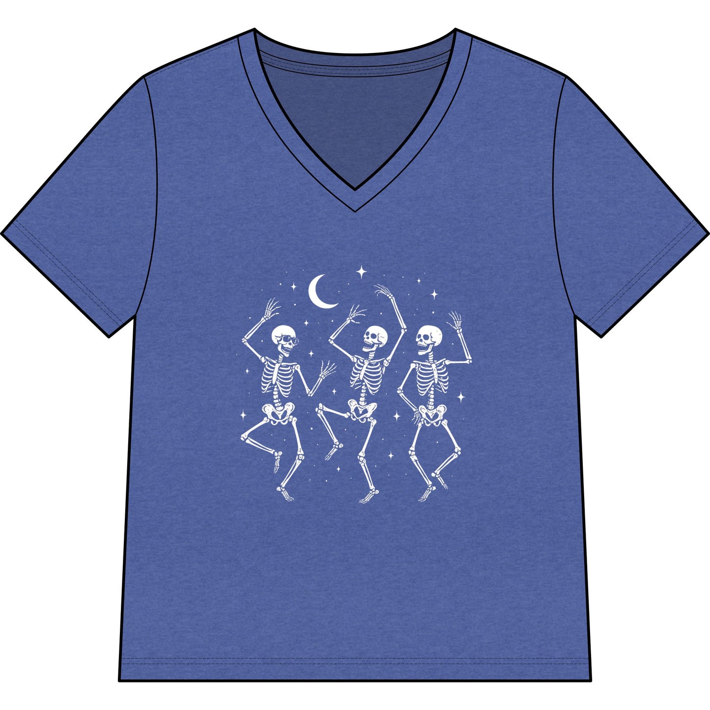 Midnight Bones & Boogie - Super Soft V Neck