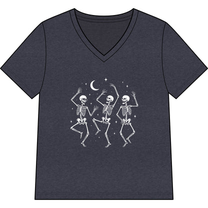 Midnight Bones & Boogie - Super Soft V Neck