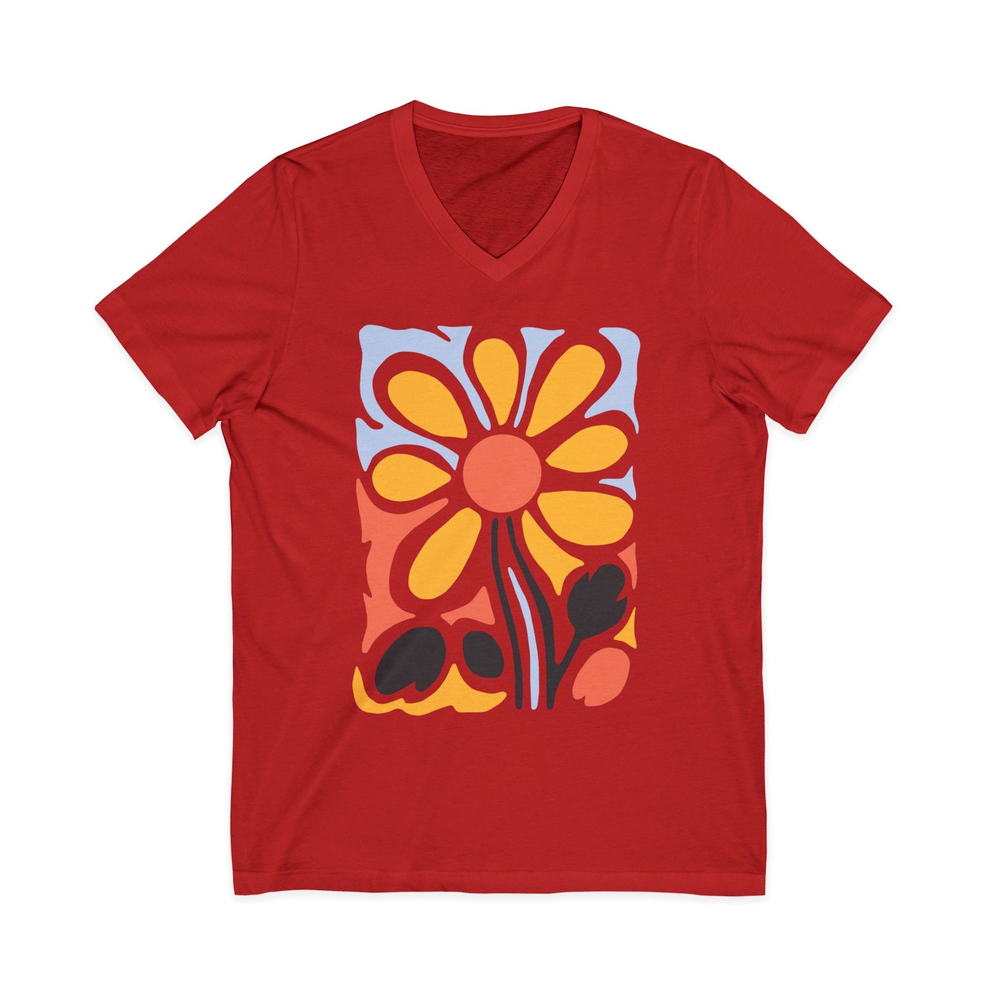 Eternal Spring - Short Sleeve V Neck