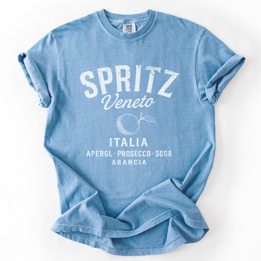 Spritz Vintage Print - Comfort Colors Relaxed Fit Premium T Shirt
