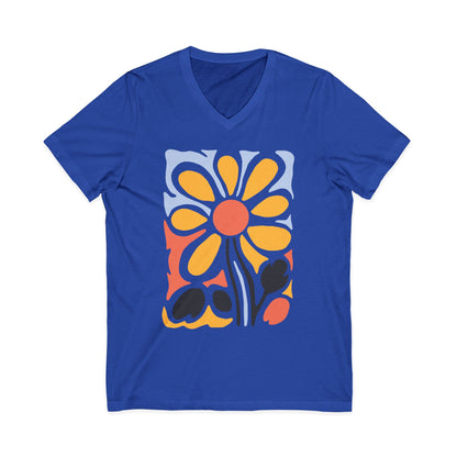 Eternal Spring - Short Sleeve V Neck