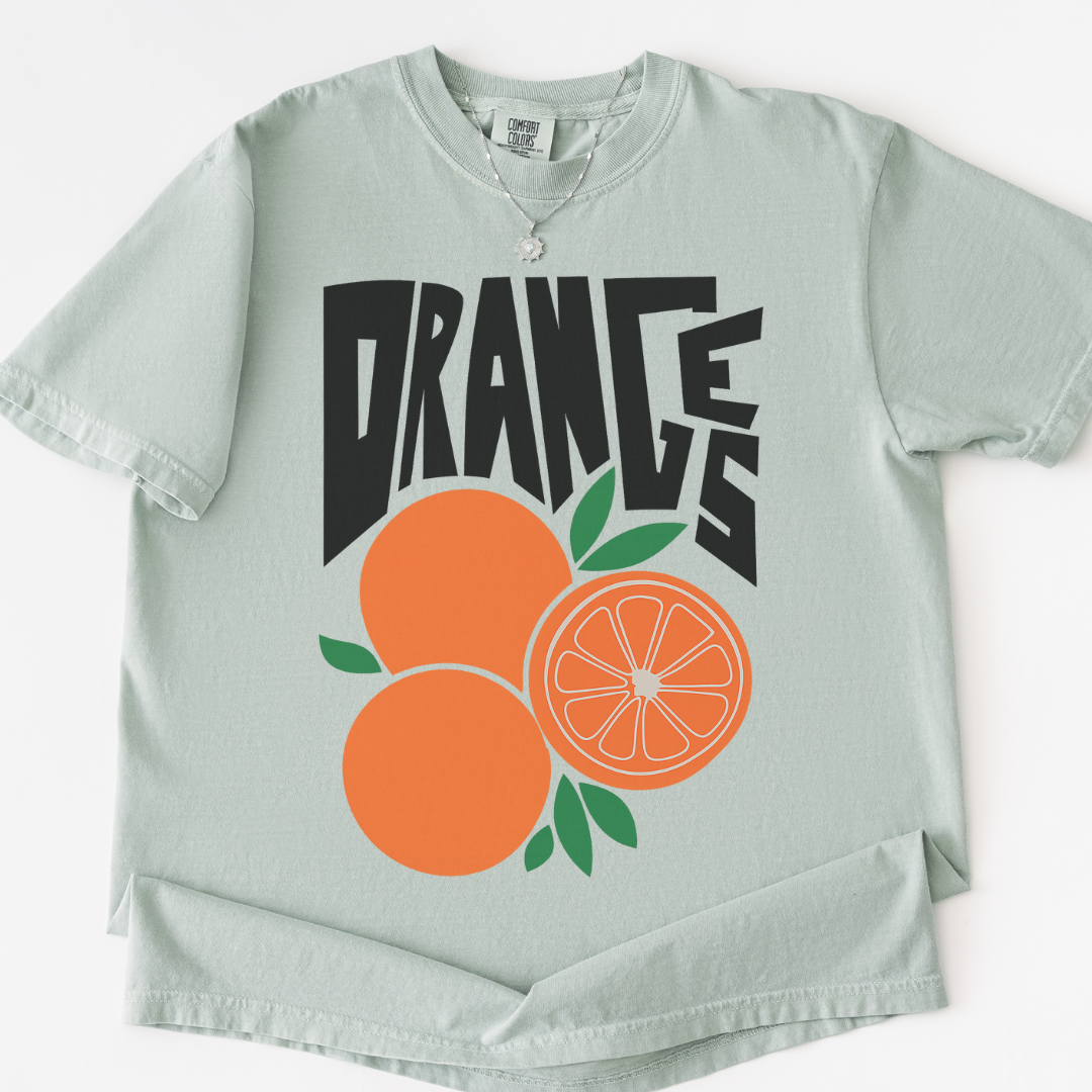 Oranges -  Comfort Colors Relaxed Fit Premium T Shirt