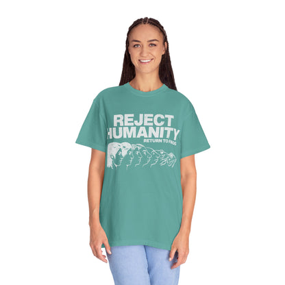 Reject Humanity -  Relaxed Fit Vintage Wash T Shirt