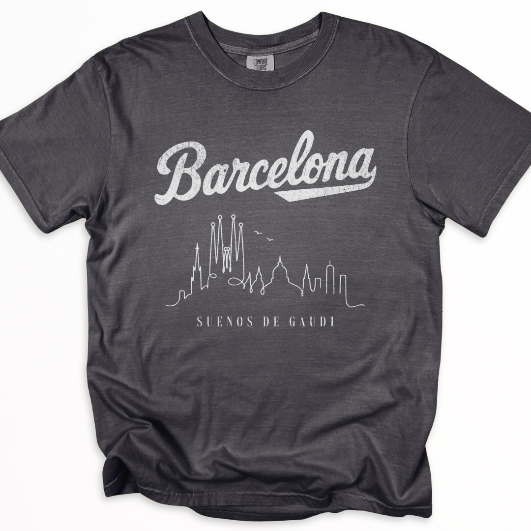 Barcelona, Dreams of Gaudi - Comfort Colors Relaxed Fit Premium T Shirt