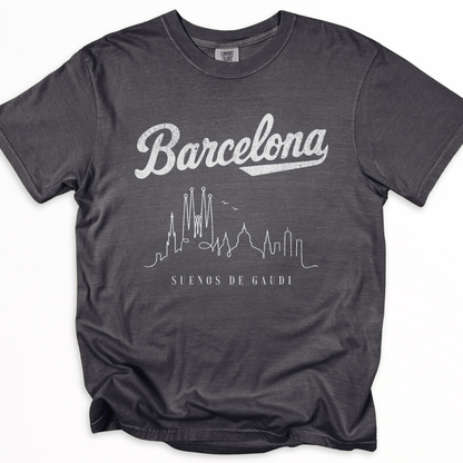 Barcelona, Dreams of Gaudi - Comfort Colors Relaxed Fit Premium T Shirt