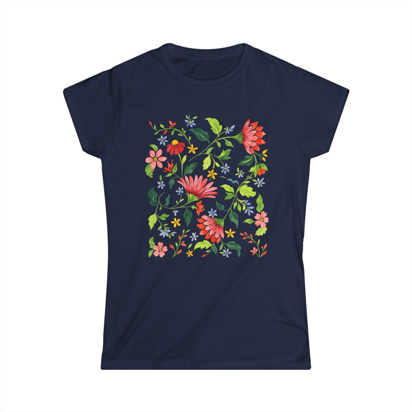 Botanical Bliss - Women's Softstyle Tee