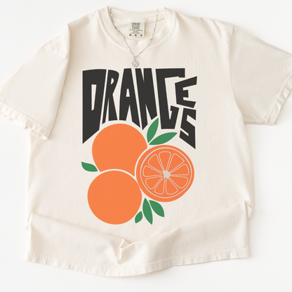 Oranges -  Comfort Colors Relaxed Fit Premium T Shirt