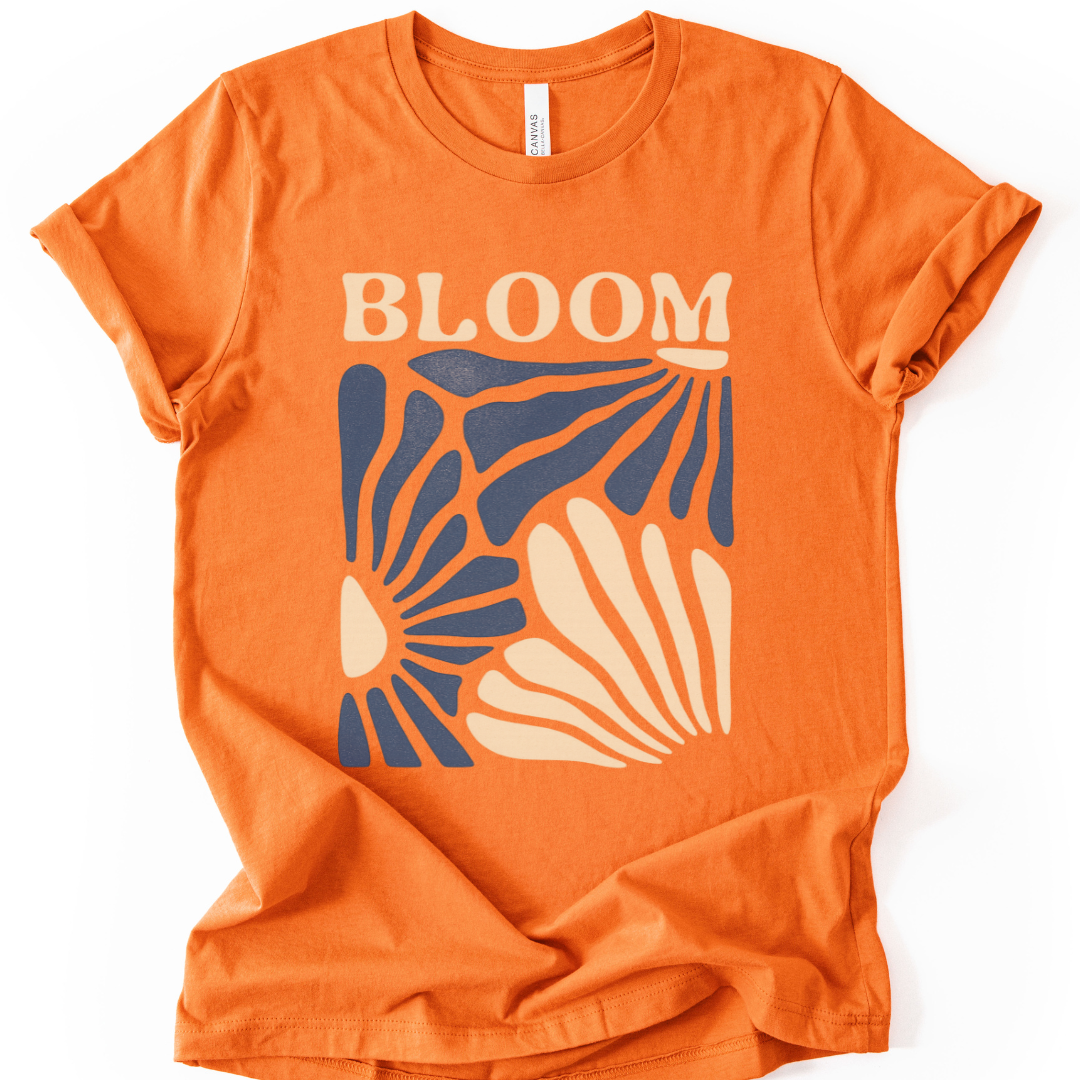 Bloom - Bella Canvas Super Soft Fitted T Shirt