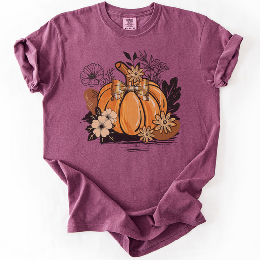 Prune & Wild Pumpkin -  Comfort Colors Relaxed Fit Premium T Shirt