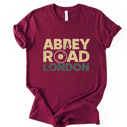 Abbey Road London - Bella Canvas Super Soft Fitted T Shirt