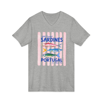 Sardines - Short Sleeve V Neck