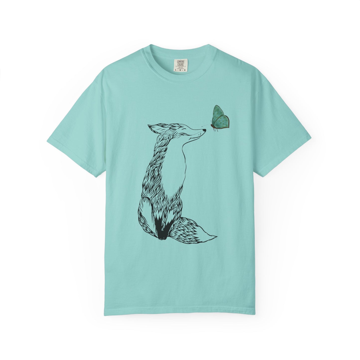 Fox & Butterfly - Comfort Colors Relaxed Fit Premium T Shirt