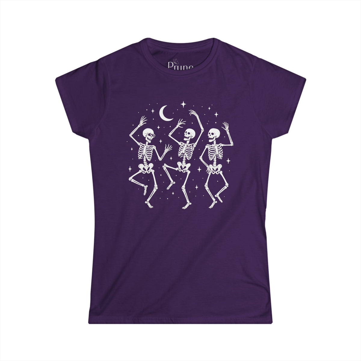 Midnight Bones and Boogie Tee - Women's Cut Fitted Tee