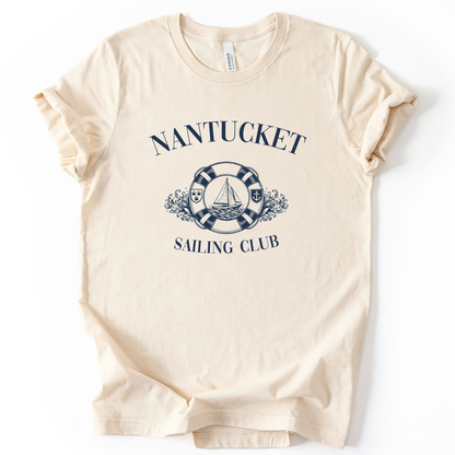 Nantucket Sailing Club - Bella Canvas Super Soft T Shirt