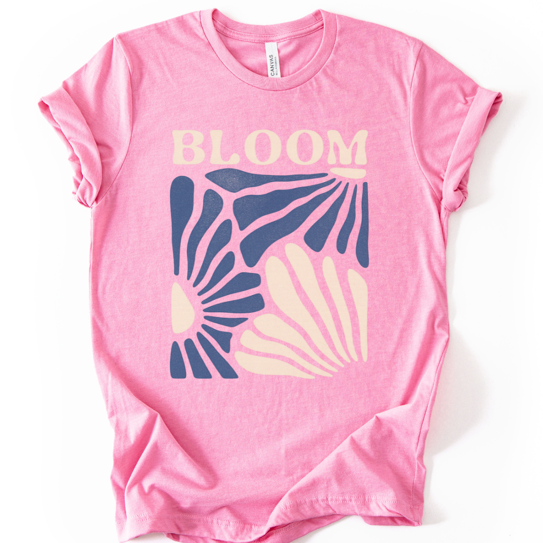 Bloom - Bella Canvas Super Soft Fitted T Shirt