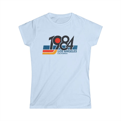 1984 LA - Women's Cut Fitted Tee
