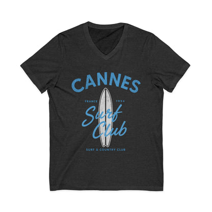 Cannes Surf Club - Short Sleeve V Neck