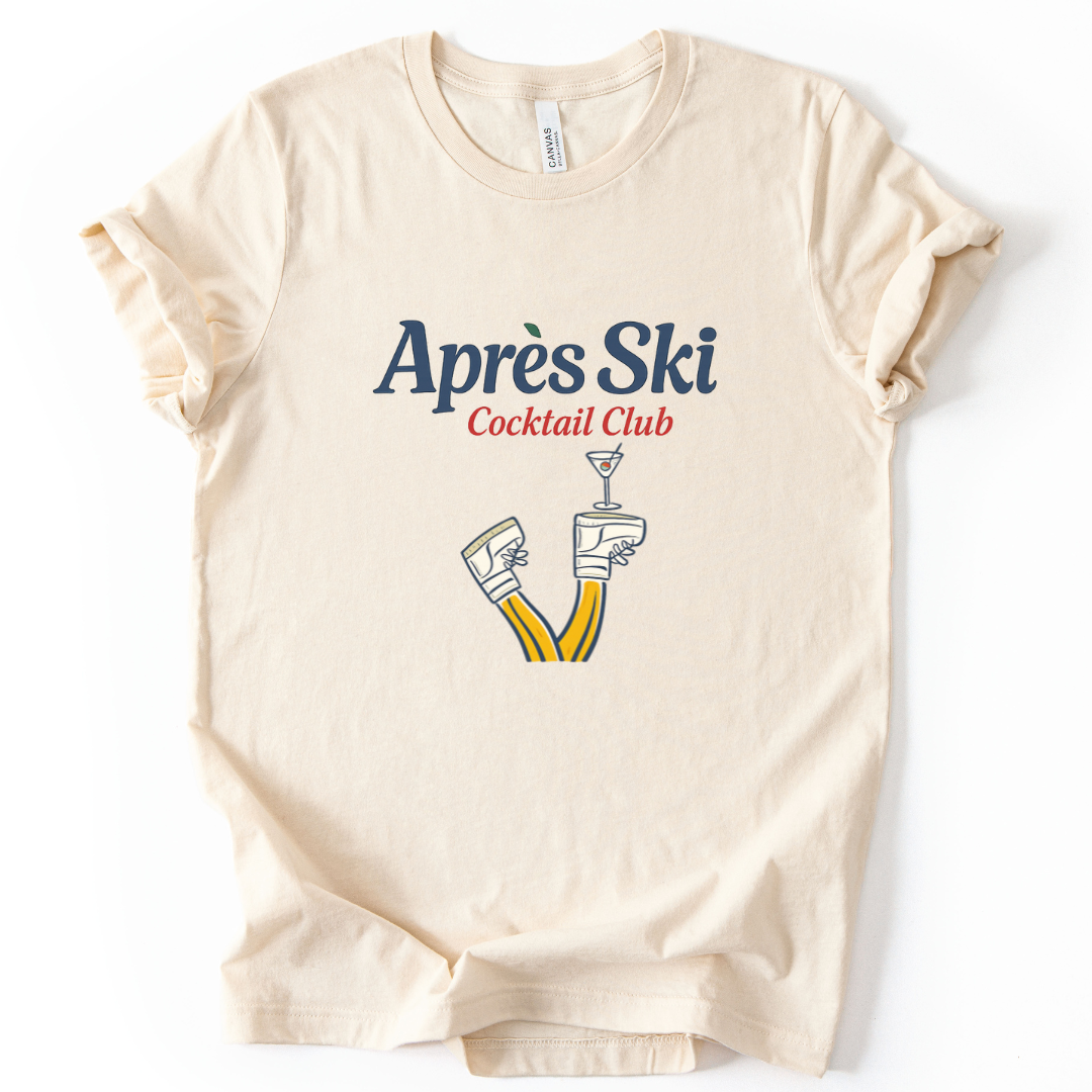 Apres Ski Cocktail Club - Bella Canvas Super Soft T Shirt