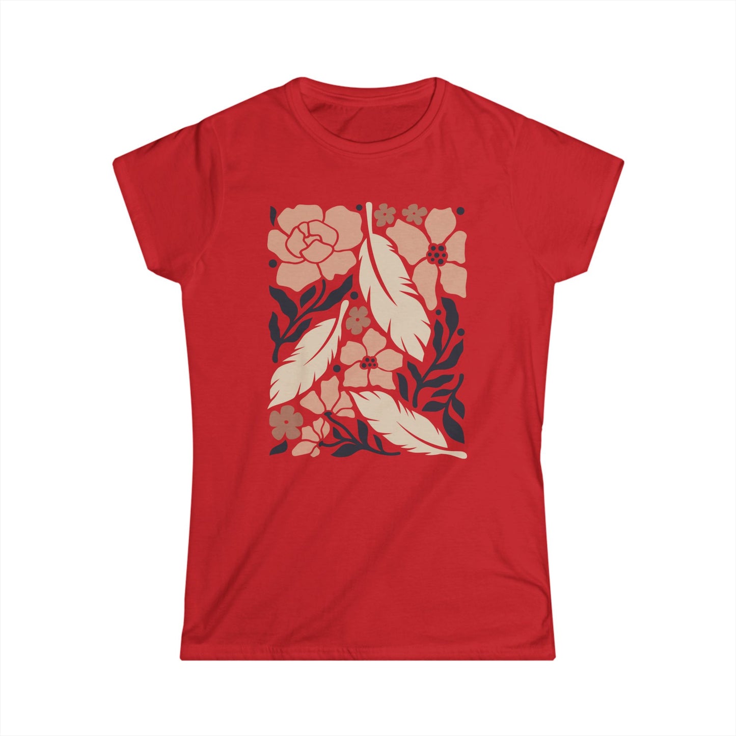 Feathers - Women's Softstyle Tee