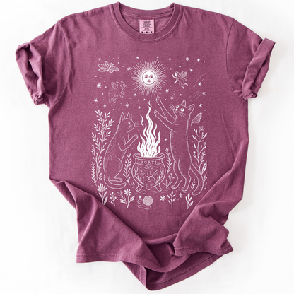 Midnight Meowgic -  Comfort Colors Relaxed Fit Premium T Shirt