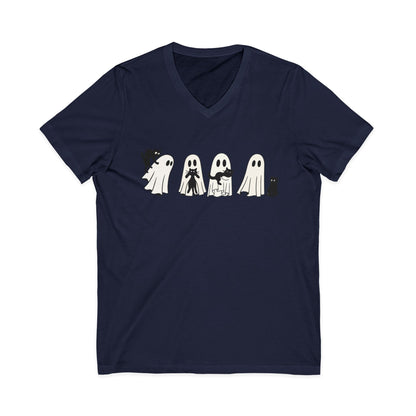 Scaredy Cats - Short Sleeve V Neck