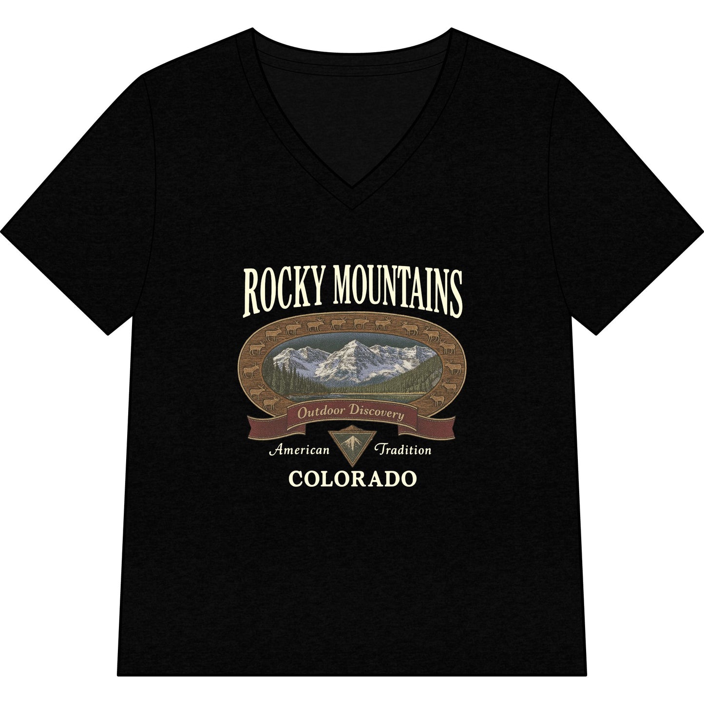 Rocky Mountains - Super Soft V-Neck